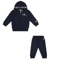 Champion Legacy Retro Sport TD (306866) - Ultralight Powerblend Fleece Hooded Suit, Navy (NNY), 18 months (86) Kids FW24