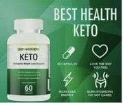 Keto Diet Fat Burner Pills Weight Loss Premium 800mg 60 Capsules - Free P&P