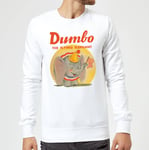 Sweat Homme Flin Eléphant Vintage Dumbo Disney - Blanc - L - Blanc