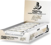 Weider 32% High Protein Bar (12X60G) Cookies&Cream Flavour. Delicious Chocolate