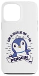 Coque pour iPhone 13 Pro Max On A Scale Of 1 To 10 Oiseau de mer Pingouin Roi Pingouin