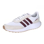 adidas Homme Run 70S Lifestyle Running Shoes, Cloud White/Maroon/Off White, 42 2/3