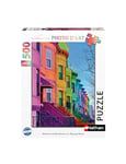 Nathan - Puzzle Adulte - Puzzle 500 pièces - Maisons multicolores - Adultes et enfants dès 12 ans - Puzzle de qualité supérieure - Collection Photo d'Art - 12001151