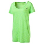 Puma Evoknit T-Shirt Femme L Safety Yellow-Rainbow Color