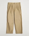 RRL Hawkes Pleated Chinos Khaki