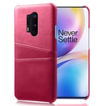 OnePlus 8 Pro skal med korthållare - Rosa