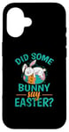 iPhone 16 Did Some Bunny say Easter? colorful Easter Eggs Case