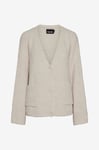 pieces - Cardigan pcNori LS V-neck Knit Cardigan BC - Beige