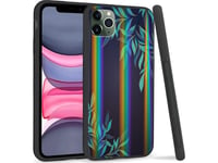 Super Fashion Etui Rainbow Series Na Apple Iphone 11 Pro Max Ramka Z Lisci