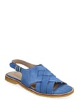 Sandals - Flat - Open Toe - Op Blue ANGULUS