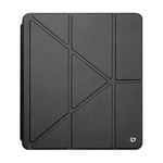 Dux Ducis Magi Series Étui pour Tablette avec Porte-Crayon et Fonction de Mise en Veille Automatique pour Apple iPad Pro 11 Noir