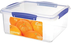 Sistema Klip It Rectangle Storage Containers 5L Kitchen Food Plastic Fresh Lid