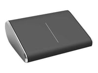 Microsoft Wedge Touch Mouse - Souris - droitiers et gauchers - optique - 2 boutons - sans fil - Bluetooth