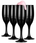 Glasmark KROSNO, 150 ml, lot de 4, verres à champagne, verres à champagne, Prosseco, design original, passent au lave-vaisselle, forme et style uniques, parfaits pour la maison