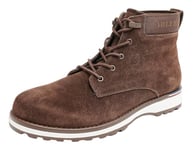 Tommy Hilfiger Bottes Homme Corporate Outdoor Suede Boot en Cuir, Marron (Cocoa), 42