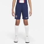 Paris Saint-Germain FC DM2226 Season 2022/23 Official Shorts Men's Midnight Navy/White/White XS