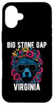 Coque pour iPhone 16 Plus Big Stone Gap Virginia USA Ours avec fleurs