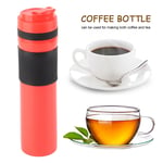 350ml Portable Coffee Press Bottle Tea Coffee Maker Drinking Water Cup For SG