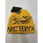 ARC'TERYX Herrhatt Casual Varm Vinter Skidkeps Bird Jacquard Yellow