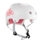 Casque de roller adulte Rio Roller Script - Blanc - 57-59 cm