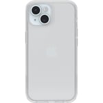 OtterBox Symmetry Clear Series Coque Transparente pour iPhone 15, iPhone 14 et iPhone 13 – Transparente, Ultra élégante, Compatible avec Le Chargement sans Fil, Bords surélevés pour protéger