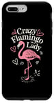 iPhone 7 Plus/8 Plus Crazy Flamingo Lady Funny Flamingo Case