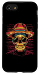 Coque pour iPhone SE (2020) / 7 / 8 Sugar Skull Day Dead Squelette Halloween T-shirt graphique