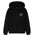 Harry Potter Sherpa Hoodie for Girls, Zip Up Fleece Fluffy Hoodie