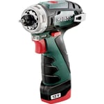 VISSEUSE 12V POWERMAXX BS BASIC avec 2 batteries 2Ah + chargeur en coffret - METABO - 600984500