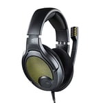 Drop + EPOS PC38X casque gaming | Casque Gamer Microphone Antibruit Avec Conception dos Ouvert Supra-auriculaire | Casque Audio Compatible Avec PC PS4 PS5 Switch Xbox Mac Mobile Et Plus (Vert)