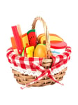 Small Foot - Picnic Basket with Wooden Cutting Food