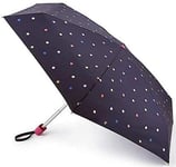 Joules Ping Pong Spot Tiny Folding Umbrella Matching Cover Handbag Size Fultons