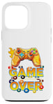 Coque pour iPhone 13 Pro Max Game Over Vintage Retro Jeux Vidéo Gaming