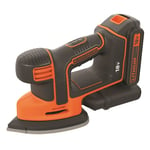 Black &amp; Decker Mouse Detail sander Black, Orange