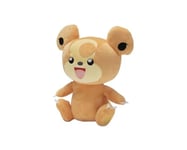 Pokémon Bandai Peluche Teddiursa - Peluche 30 cm Toute Douce - Idée Cadeau Peluche Enfants et Adultes - Jouet Enfant 2 Ans et + - Peluche Licence Officielle - Ours en Peluche - JW0104