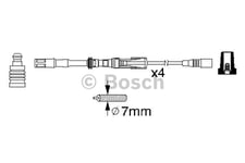 Tändkabelsats Bosch - Skoda - Octavia. Audi - A3. VW - Golf iv, Bora. Seat - Leon, Toledo