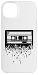 Coque pour iPhone 14 Plus Cassette art musique cassette art rétro vintage musique