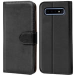 Etui Coque Pour Samsung Galaxy S10 Plus Téléphone Portable Pliage Housse Flip