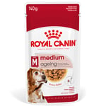 Royal Canin Medium Ageing kastikkeessa - säästöpakkaus: 40 x 140 g