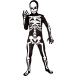 Halloween Childs Skeleton Morphsuit Small