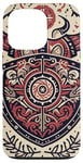 iPhone 13 Pro Viking Shield Folk Art Pattern Retro Nordic Design Case