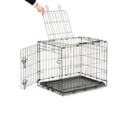 Savic - Cottage - Cage de transport pour chien - Noir poudré - 76 x 49 x 55 cm