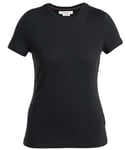 Icebreaker Tech Lite III SS Tee Women Svart L - Fri frakt