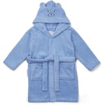 Liewood Lily mr bear bathrobe – sky blue - 3-4år