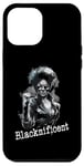 Coque pour iPhone 12 Pro Max Blacknificent Black Pride African Roots Hommage Art