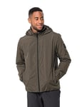 Jack Wolfskin Textor JKT M Veste, Café Froid, 3XL Homme