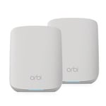 Netgear Orbi Ax1800 Dual-Band Mesh Wifi 6 System- 2 Pack (Rbk352)