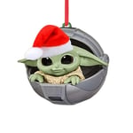 Akryyli Baby Yoda Santa Joulupidike Baby Yoda Santa -lahja