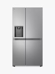 LG GSLC41PYPE Freestanding 60/40 American Fridge Freezer, Silver