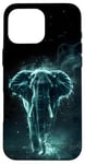 Coque pour iPhone 16 Pro Max Éléphant aura mystique